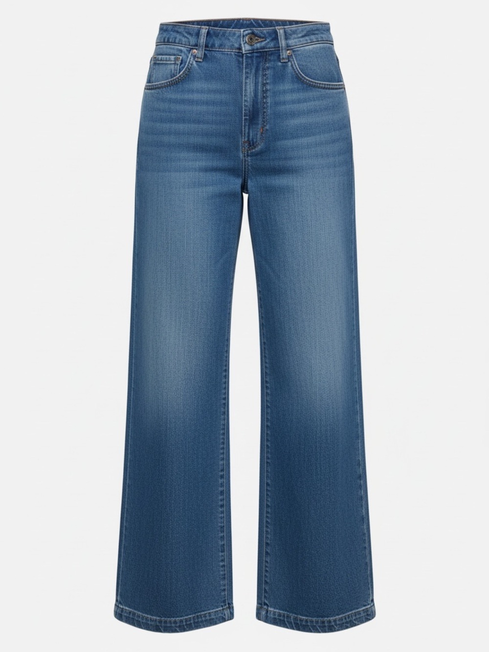 Gap Blue High Rise Wide Leg Flare Trouser Jeans Size 28